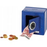Goki Plechová pokladnička Trezor modrý – Zboží Dáma