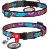 Obojek pro kočku WAUDOG Collar Obojek cat nylon Summer 20 - 30 cm 1 cm