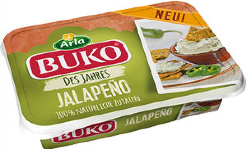 Buko Smetanový sýr Jalapeňo 200g | Srovnanicen.cz