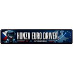 Bezvadary.cz | SPZ za sklo kamionu s vlastním textem Euro Driver 20x4,2 cm / PVC plast 3mm / bez přísavek zk30 – Hledejceny.cz