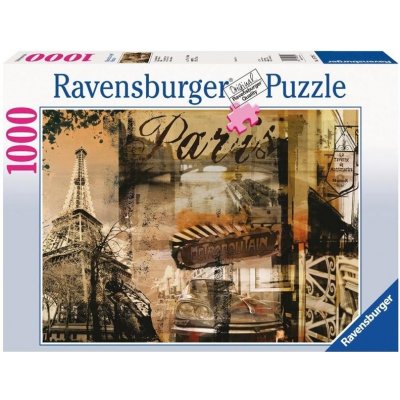 Ravensburger Nostalgická Paříž 1000 dílků – Hledejceny.cz