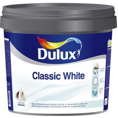 DULUX Classic White 5l – Zboží Mobilmania