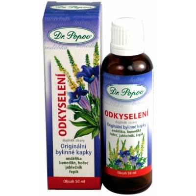 Dr.Popov Kapky bylinné Odkyselení 50 ml – Hledejceny.cz