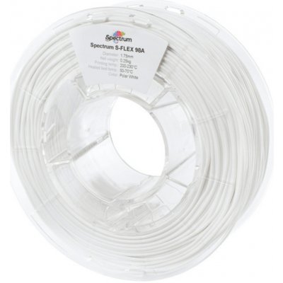 Spectrum S-Flex 98A 1.75mm 0.5kg Bílá - Polar White – Zboží Živě