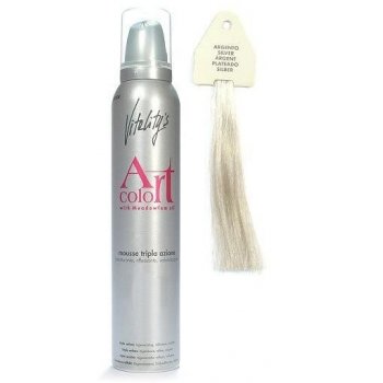 Vitality's Art Color Mousse barevné pěnové tužidlo Silver stříbrná 200 ml