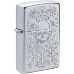 Zippo Benzínový Skull Design – Hledejceny.cz
