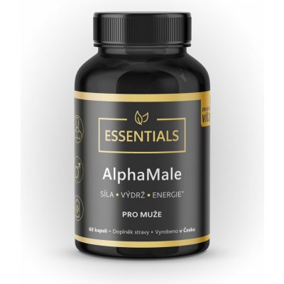 Maxivita ESSENTIALS AlphaMale 60 kapslí – Hledejceny.cz