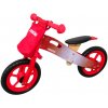 Dětské balanční kolo Tomido dřevěné červené Rowerek R10