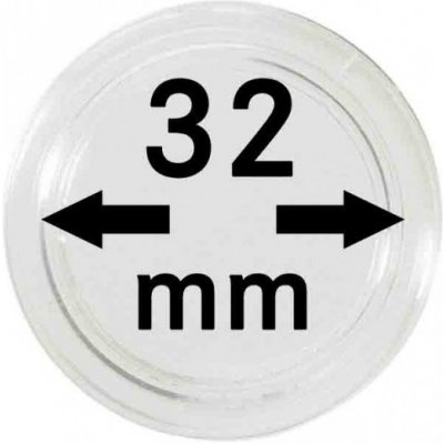 Lindner Kapsle na mince 32 mm – Zboží Dáma