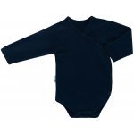 ESITO Antibakteriální dětské body zavinovací jednobarevné bílá – Sleviste.cz