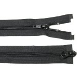 Spirálový zip no.5 rozepínací dvoucestný 120cm černý – Hledejceny.cz