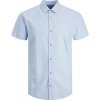 Pánská Košile Jack&Jones pánská košile JJESummer slim fit 12220136 cashmere blue