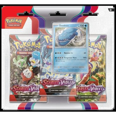 Pokémon TCG Scarlet & Violet 3 Pack Blister Booster – Sleviste.cz