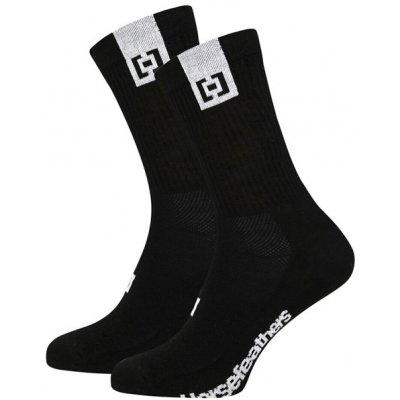 Horsefeathers CLAW pánské kvalitní ponožky black/white
