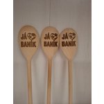 Dřevotéka - Vařečka kulatá -baník – Sleviste.cz