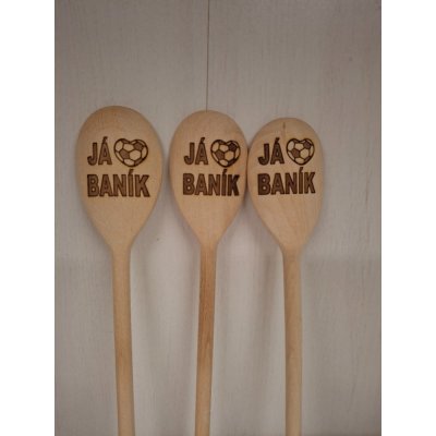 Dřevotéka - Vařečka kulatá -baník – Sleviste.cz