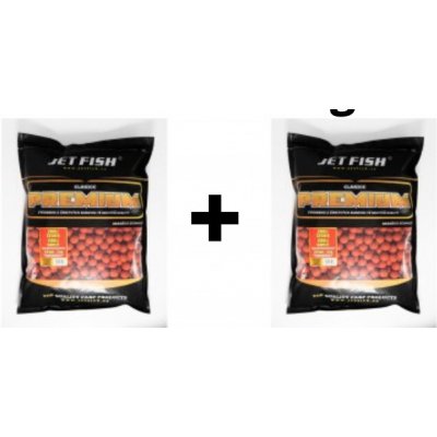 Jet Fish Premium classic boilies 5+5 kg 24 mm švestka / česnek – Zboží Mobilmania