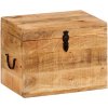 Úložný box Zahrada - XL úložný box 39 x 28 x 31 cm masivní mangovníkové dřevo