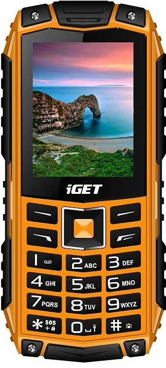 Pouzdro iGET Defender D10, Dual SIM, Orange