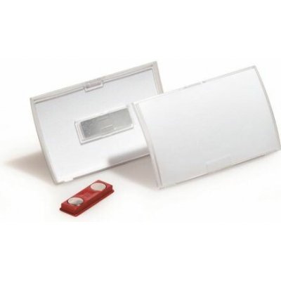 Visačka, magnetická, 54x90 mm, DURABLE "CLICK FOLD", průhledná – Zboží Dáma