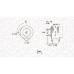 Generátor MAGNETI MARELLI 063731627010