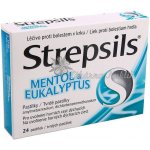 STREPSILS MENTOL A EUKALYPTUS ORM 0,6MG/1,2MG PAS 24 – Hledejceny.cz