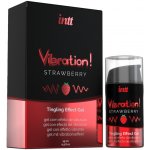 intt Vibration! Strawberry Tingling Gel 15 ml – Zboží Dáma