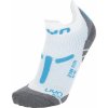 Uyn dámské ponožky RUN 2IN SOCKS bílá/modrá