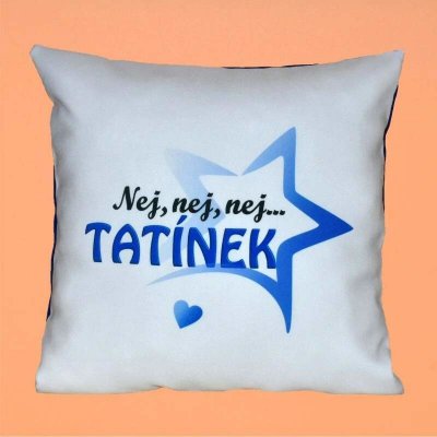 Sablio Polštář Tatínek 40x40 – Hledejceny.cz