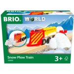 Brio WORLD 33606 Vlak se sněhovým pluhem – Zboží Mobilmania