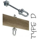 Houpačkový hák typ D 140mm M12 – Zboží Dáma