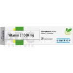 Generica Vitamin C 1000 mg 20 tablet – Zbozi.Blesk.cz