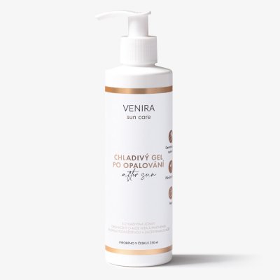 VENIRA chladivý gel po opalování, AFTER SUN, aloe vera a menthol, 250 ml – Hledejceny.cz