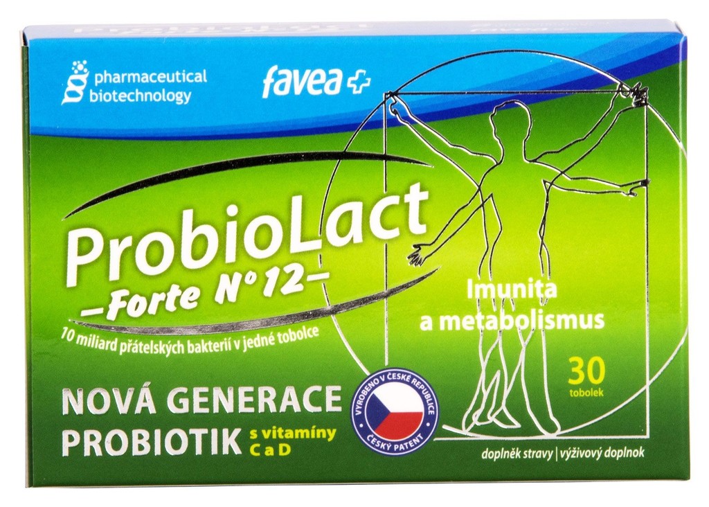 Favea ProbioLact Forte N°12 30 tobolek