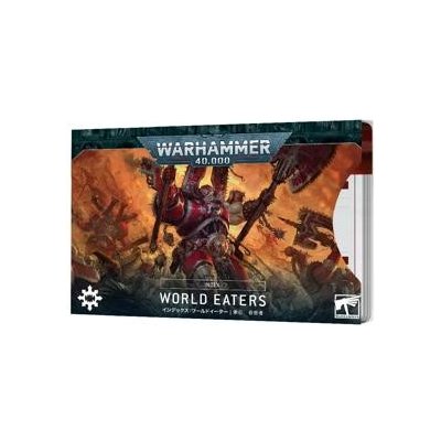 GW Warhammer 40K Index Cards: World Eaters EN/NM – Zbozi.Blesk.cz