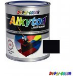 Alkyton hladký polomat RAL 9005 0,75L černá – Zboží Mobilmania