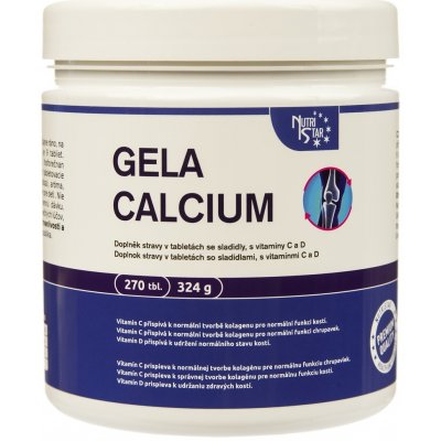 Nutristar Gela Calcium 270 tablet – Hledejceny.cz