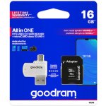 Goodram MicroSDHC 16 GB Class 10 M1A4-0160R12 – Zboží Živě