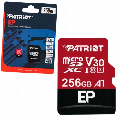 Patriot microSDXC class 10 256 GB PEF256GEP31MCX – Sleviste.cz