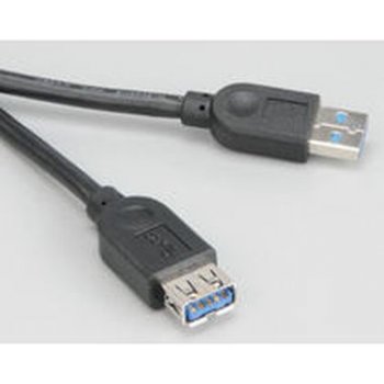 Akasa AK-CBUB02-15BK prodlužovací USB 3.0, A-male na A-female, 150cm