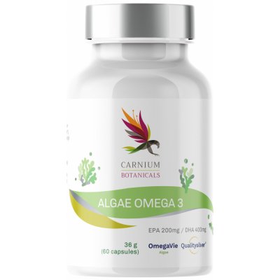 Carnium Botanicals Algae Omega 3 60 kapslí – Hledejceny.cz