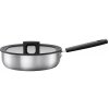 Pánev Firskars Hard Face Sauté Pan nepřilnavá pánev s pokličkou 26 cm