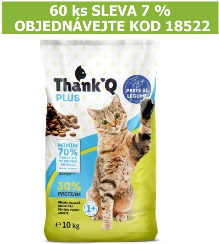 Thank´Q Plus Cat Adult Ryba 10 kg