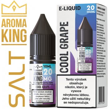 Aroma King Salt Cool Grape 10 ml 20 mg