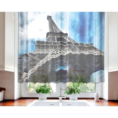 Fotozáclona Eiffel Tower VO-140-001 | 140 x 120 cm – Hledejceny.cz