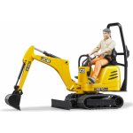 Bruder Mikrobagr JCB s figurkou – Hledejceny.cz