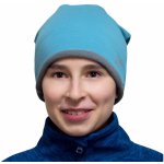 ESITO Zimní čepice spadená tyrkysová – Zboží Dáma