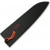 Kuchyňský nůž Kanetsune Seki Kitasho saya pro nůž Santoku Série KC Wooden 180 mm