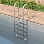 vidaXL Bazénový žebřík 54 x 38 x 211 cm (AISI 304) – Zboží Dáma