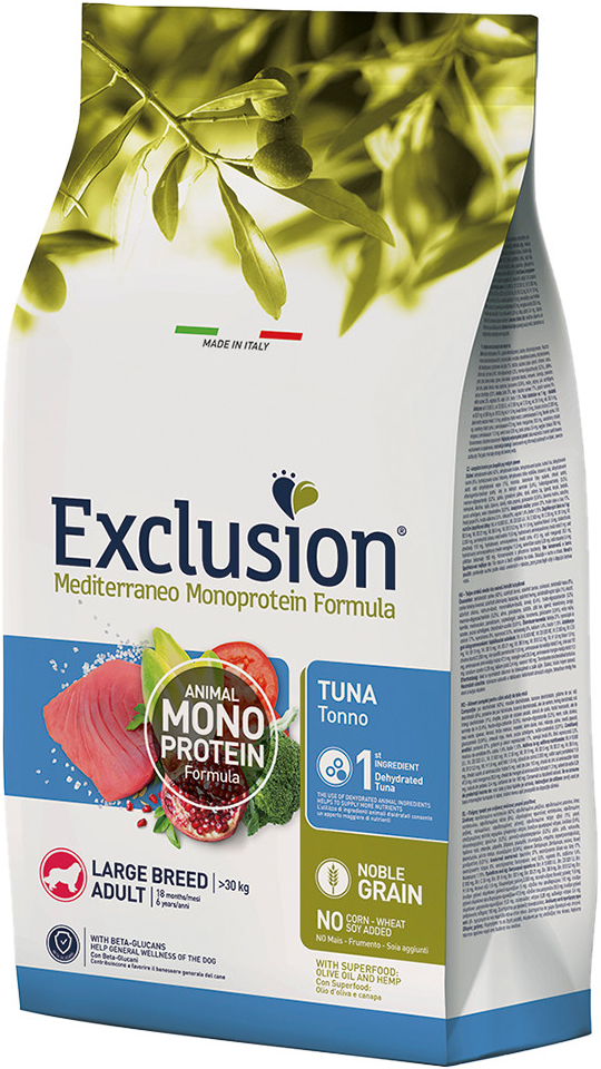 Exclusion Mediterraneo Adult Large Tuna 2 x 12 kg